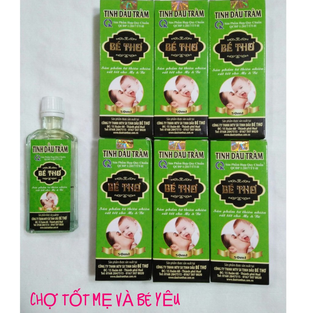 TINH DẦU TRÀM BÉ THƠ 50ML