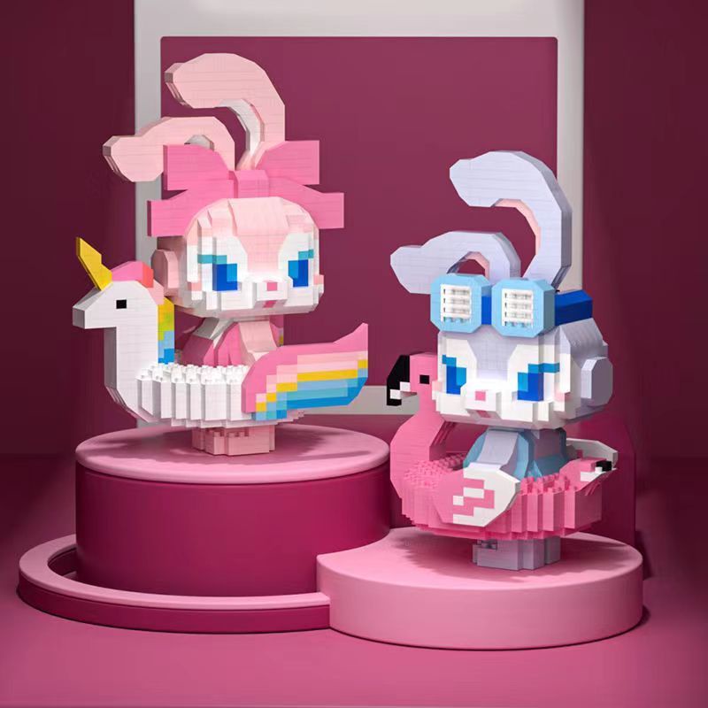 Bộ Đồ Chơi Lắp Ráp Mô Hình Disney Dễ Thương