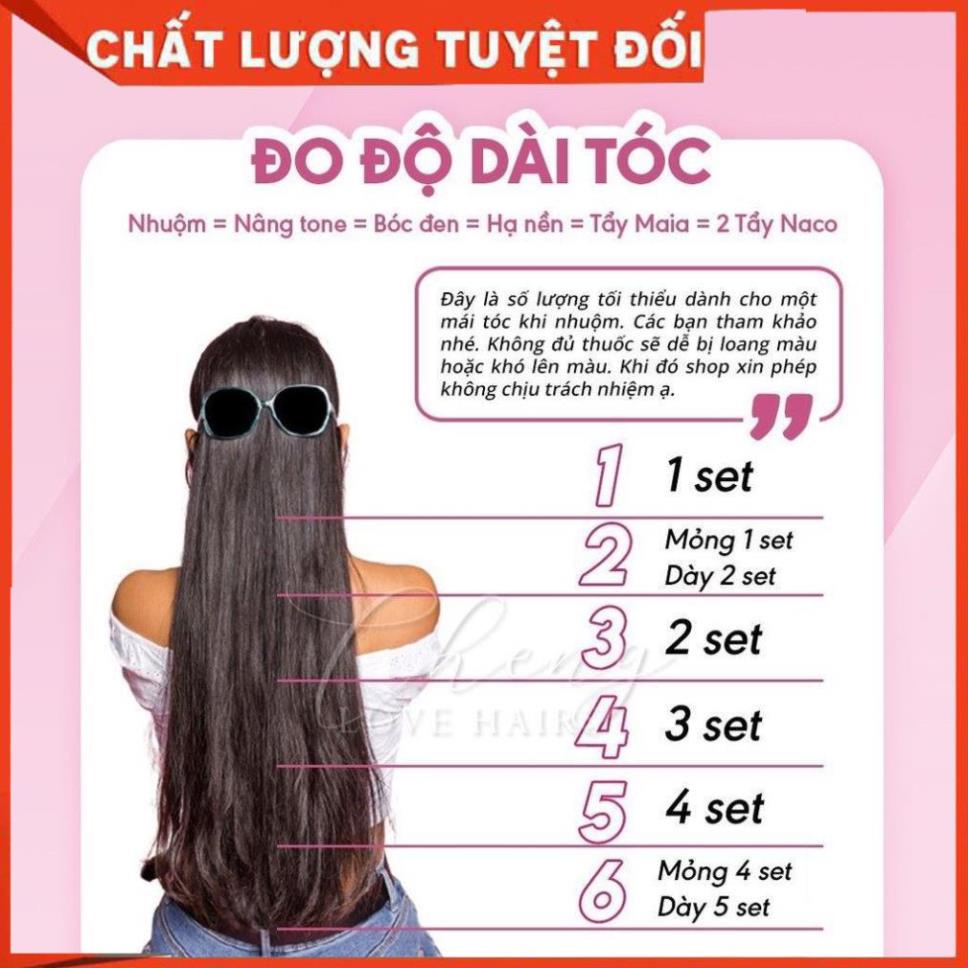 Thuốc nhuộm tóc Nâu lạnh ánh khói kèm bộ dụng cụ nhuộm tóc