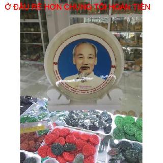 Đĩa  Chân dung hình Bác Hồ lưu niệmROBA SHOP