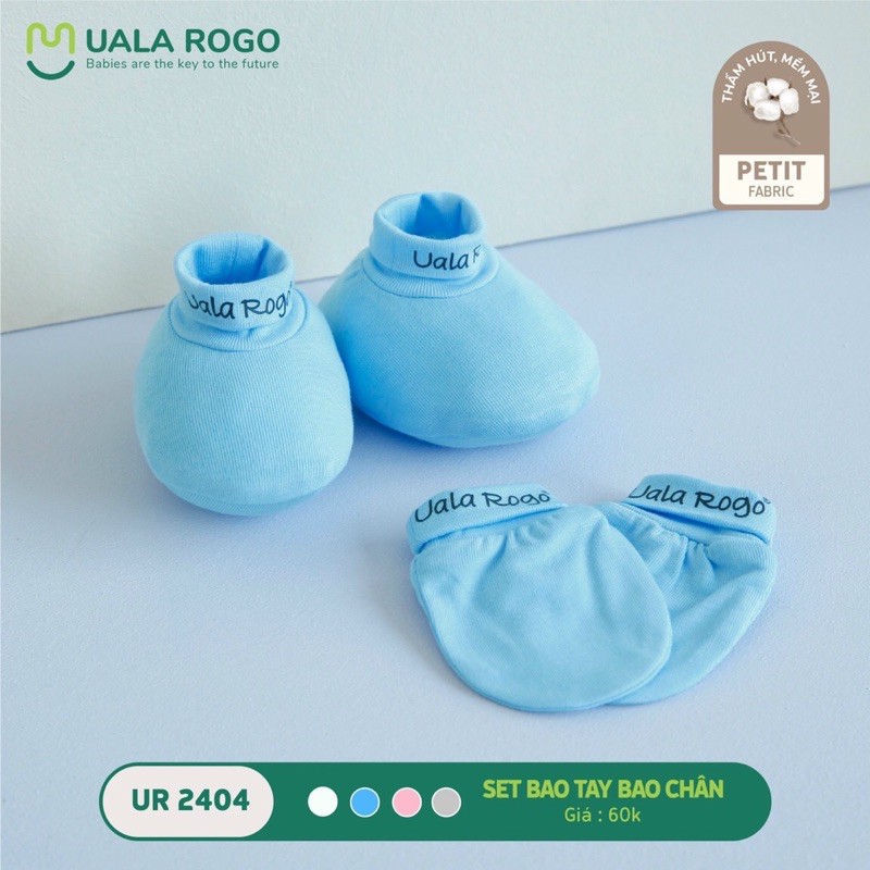 Set bao tay, bao chân Uala&amp;rogo chất petit