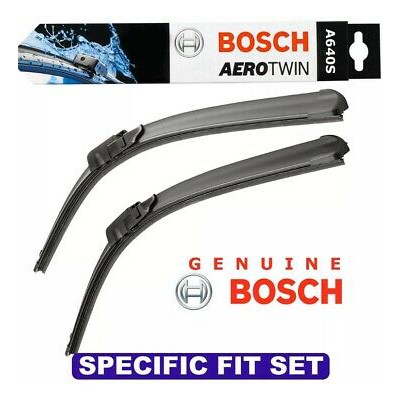 Set thanh gạt nước Bosch A640S (AEROTWIN-EURO SET) 29x29 inch cho Ford Focus 1.6 Ti- VCT (11-13), Ford VCT (11-13)