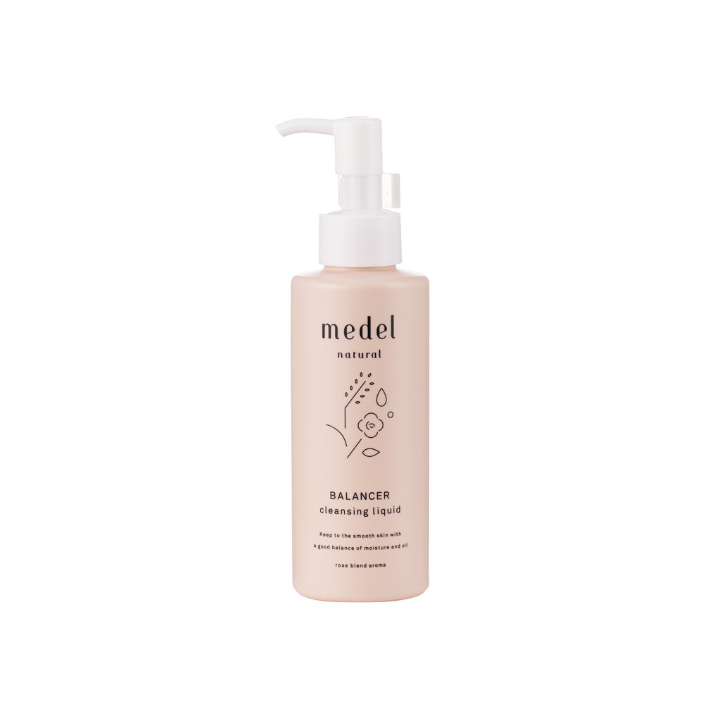 Nước Tẩy Trang Dưỡng Ẩm Chiết Xuất Từ Gạo Và 9 Loại Thảo Mộc Medel Natural Balancer Cleansing Liquid 150ml