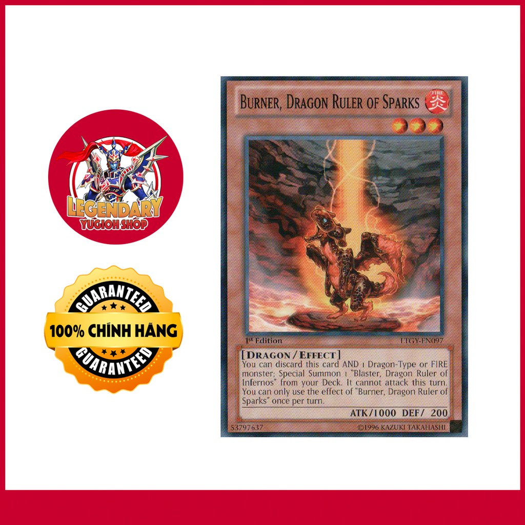 Burner, Dragon Ruler of Sparks