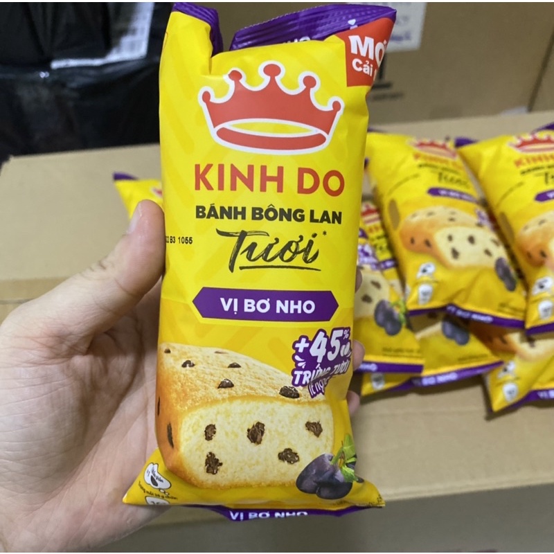 COMBO 10 CÁI BÁNH BÔNG LAN VỊ BƠ NHO KINH ĐÔ HSD:10-13 NGÀY