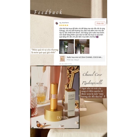 Nước hoa mini nữ 20ml CHANEL COCO MADEMOISELLE | BigBuy360 - bigbuy360.vn