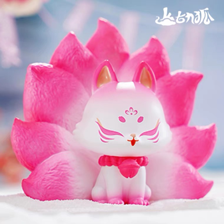 Mô Hình Búp Bê Nine Ancient Fox Auspicious Omen Series Dễ Thương