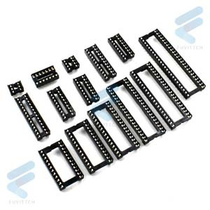 Đế ic chân vuông 2 hàng - 6pin