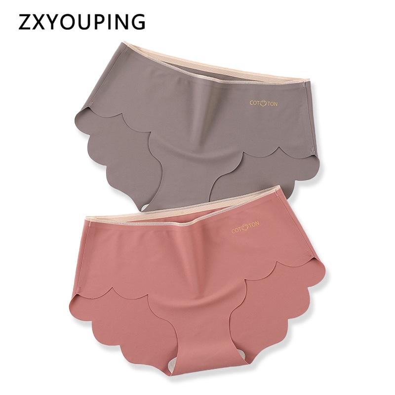 Quần lót mềm siêu mỏng không đường may màu trơn quyến rũ thoải mái M-XL dành cho nữ