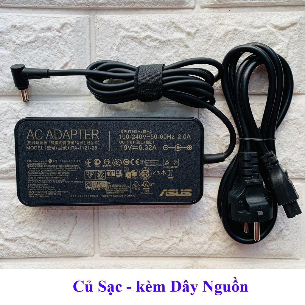 ⚡️[Sạc zin] Sạc Laptop Asus 19V - 6.32A (120w) Chân kim 6.0*3.7mm cho Asus FX505 - FX505G - FX505D - FX86F