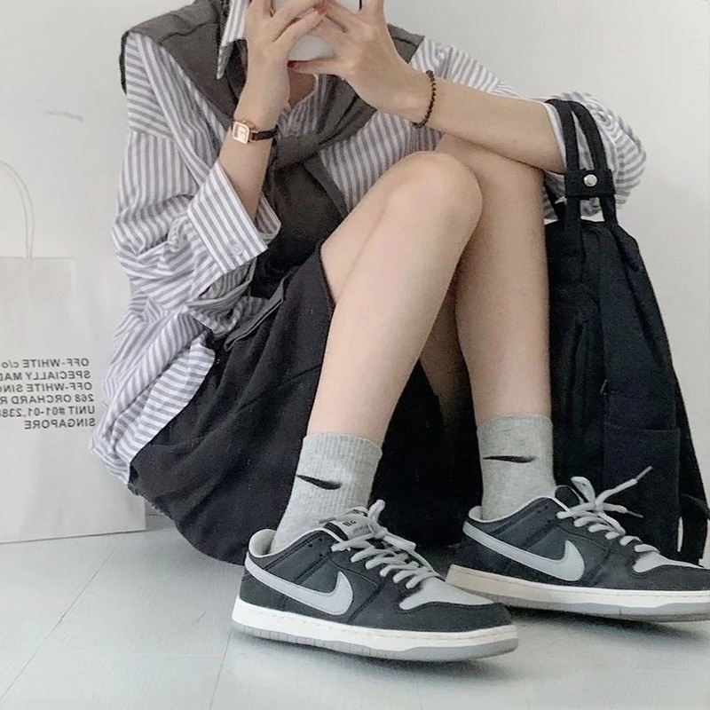 Tất nam nữ cổ cao Unisex phong cách thời trang Hàn Quốc - T050 cổ cao