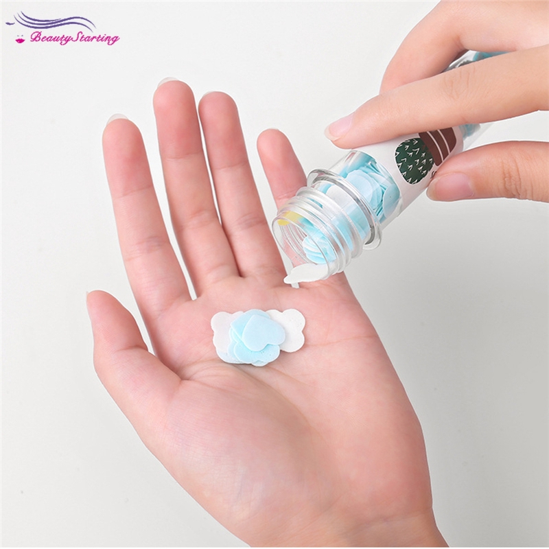 Ống xà phòng giấy mini tiện dụng sử dụng một lần