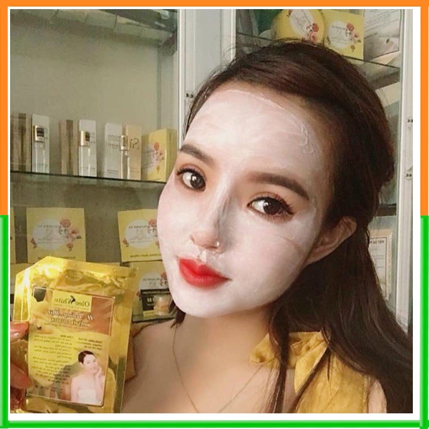 Kem ủ trắng da mặt huyết yến collagen olee white - Dưỡng trắng da sau lần đầu tiên sử dụng | BigBuy360 - bigbuy360.vn