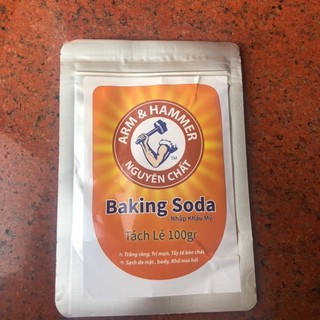 Baking Soda đánh trắng răng sạch mảng bám, thơm miệng gói nhỏ 100gr