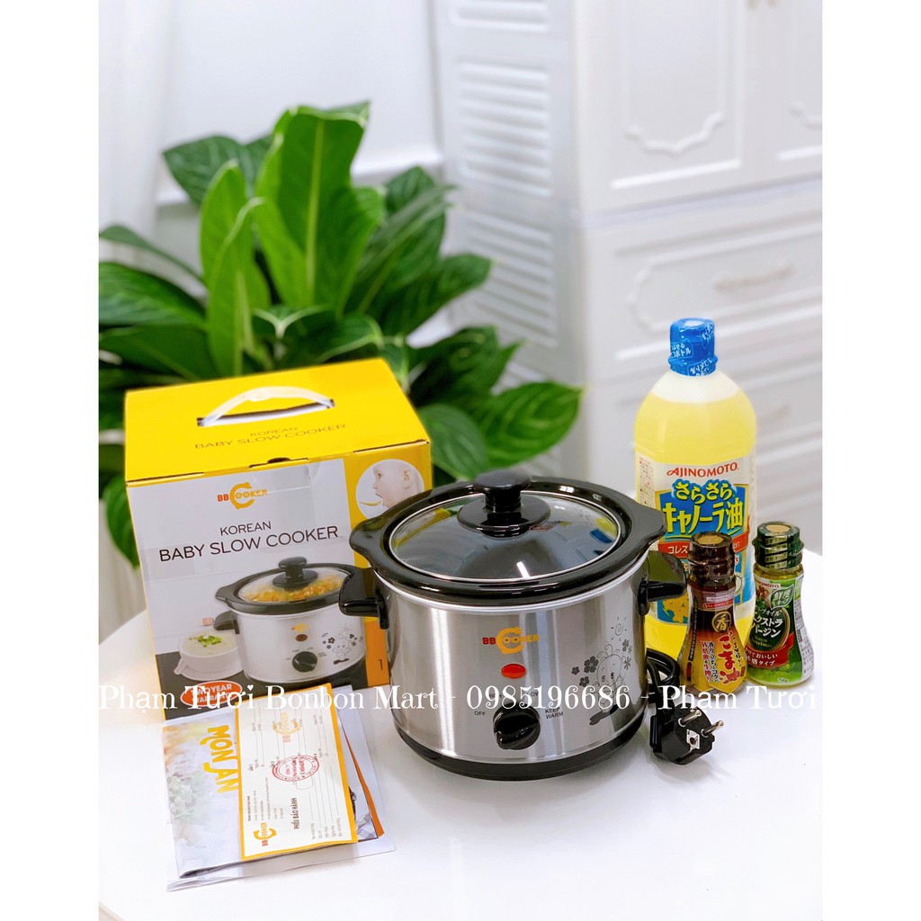 NỒI ĐIỆN NẤU CHÁO BBCOOKER 1.5l HÀN QUỐC