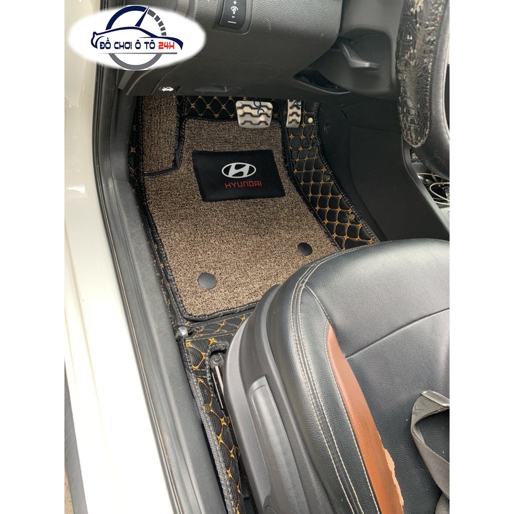 Thảm lót sàn ô tô 5D 6D Hyundai I20 2009-2016 bảo vệ sàn xe, không mùi, không thấm nước