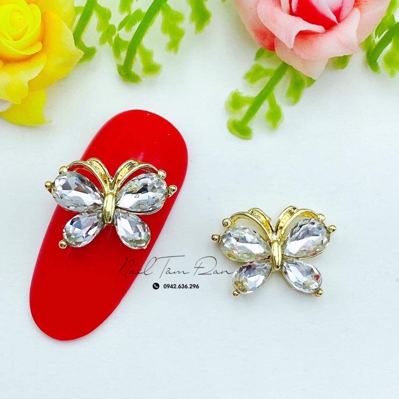 Phụ Kiện đính móng kim loại