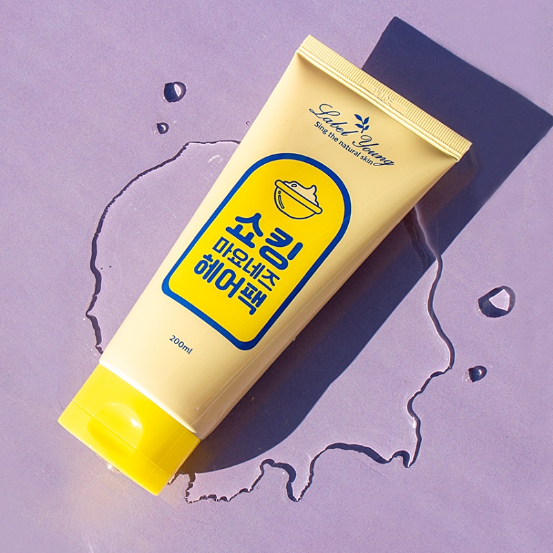 Nhãn Gói Tóc Mayonnaise Trẻ Trung 200Ml