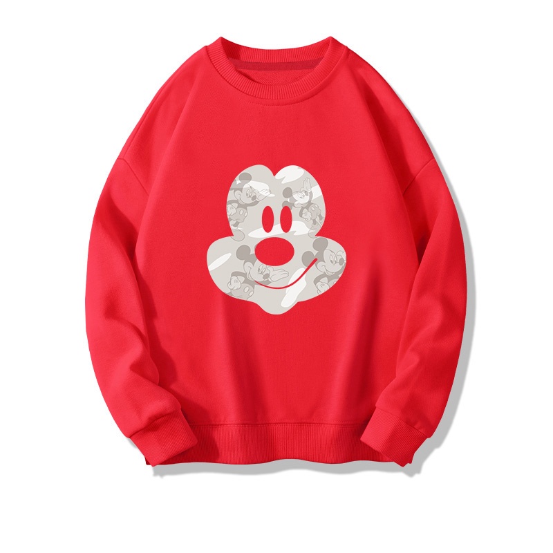 NRVP Áo Thun Nữ Dài Tay Dáng Rộng In Hình Phong Cách Hàn Quốc Mới