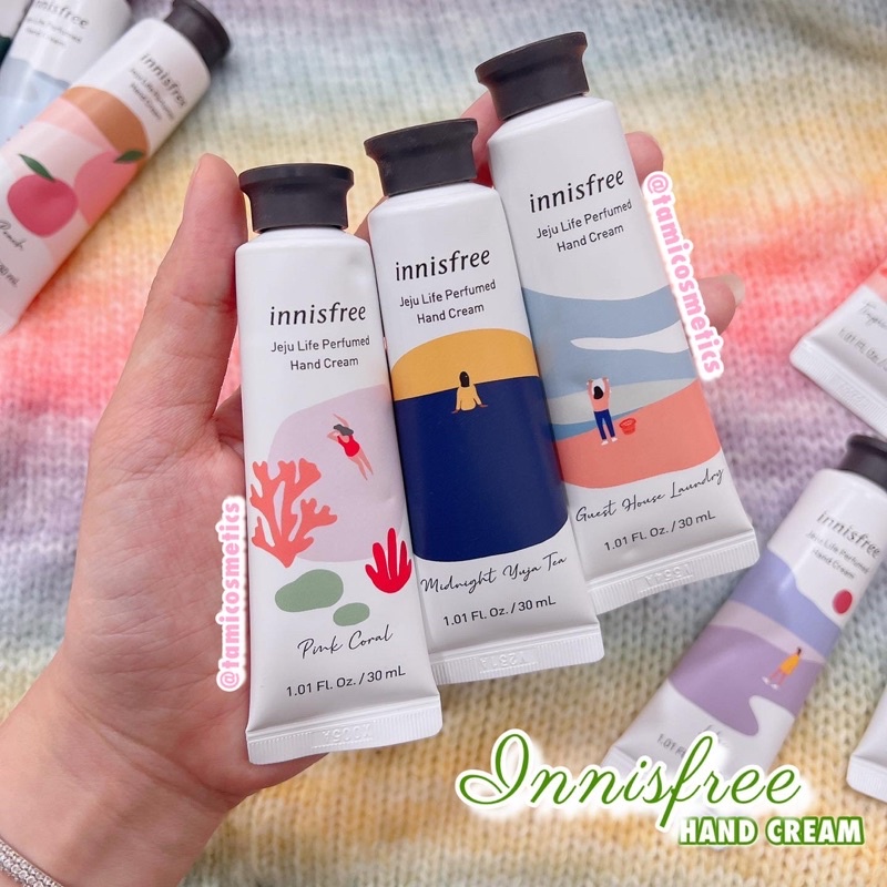 Kem Dưỡng Da Tay Innisfree Jeju File Hand Cream