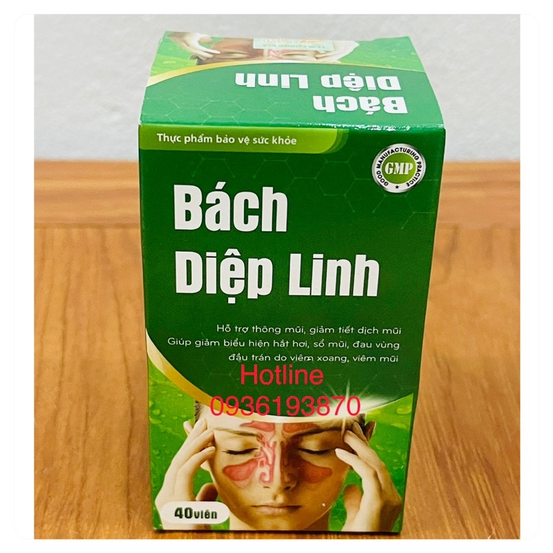 ✅CHÍNH HÃNG✅ BÁCH DIỆP LINH ❤️ Hỗ trợ Viêm Mũi, Viêm xoang