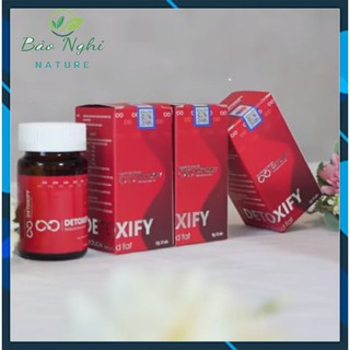 VIÊN GIẢM CÂN DETOXIFY - Thanh Lọc Mỡ Thừa Nội Tạng Giảm Cân An Toàn Cho Cơ Thể Thanh Khiết - CHÍNH HÃNG HỘP 30 VIÊN