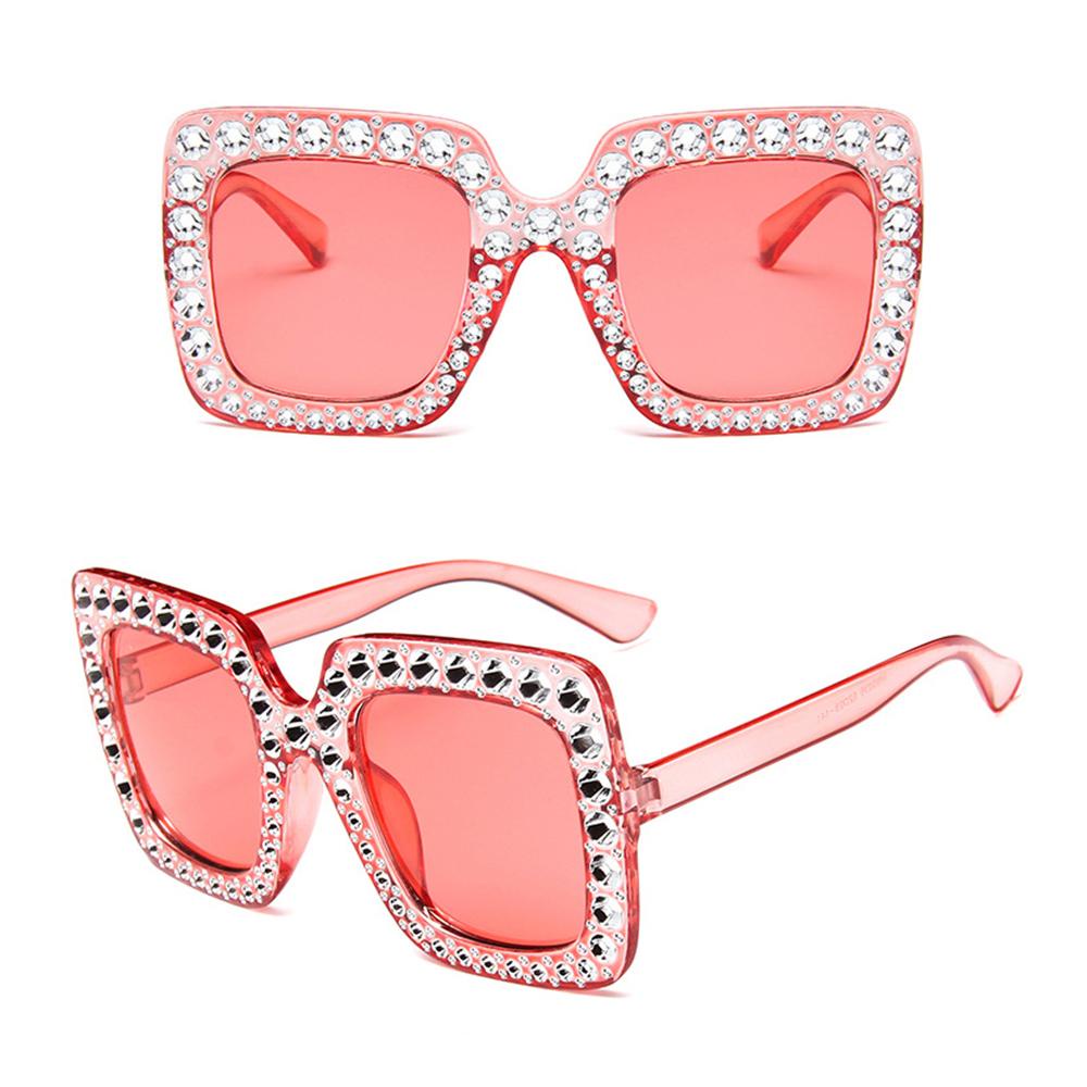 Kính Mát Gọng Vuông Lớn Thời Trang Cho Nữ|Kính Mát Chống Nắng