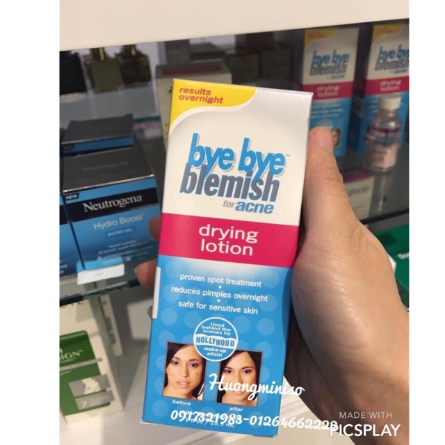 Chấm Mụn 𝐁𝐘𝐄 𝐁𝐘𝐄 𝐁𝐋𝐄𝐌𝐈𝐒𝐇 𝐃𝐫𝐲𝐢𝐧𝐠 𝐋𝐨𝐭𝐢𝐨𝐧