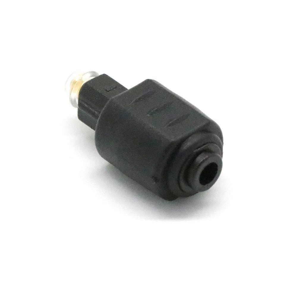 JONYE Đầu Chuyển Đổi Âm Thanh Toslink Hình Tròn Màu Đen Sang Vuông Mini