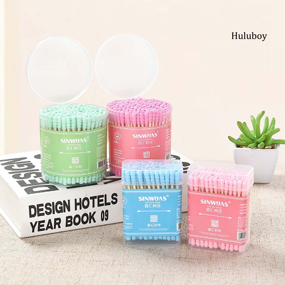 (Hàng Mới Về) Tăm Bông Vệ Sinh Tai Hai Đầu Dùng Một Lần Cho Nữ | BigBuy360 - bigbuy360.vn