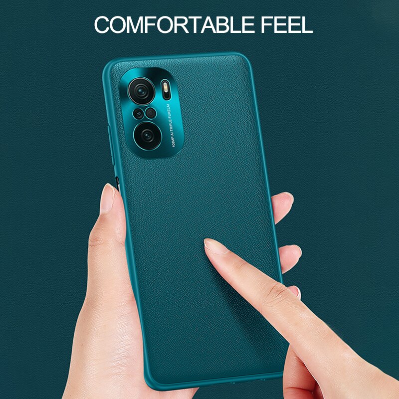 Ốp Lưng Da Mềm Dùng Cho Xiaomi Poco F3 Mi 10s 10 Lite 11 Ultra 11i Redmi Note 10 Pro K40
