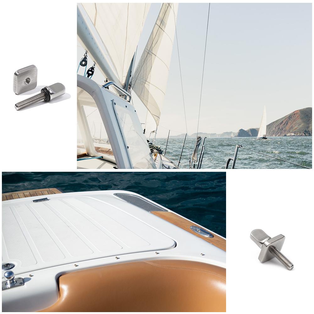 LANSEL Set 1 / 2 Ốc Vít Vây Cá Mập Phụ Kiện Cho Ván Lướt Sóng Chất Lượng Cao