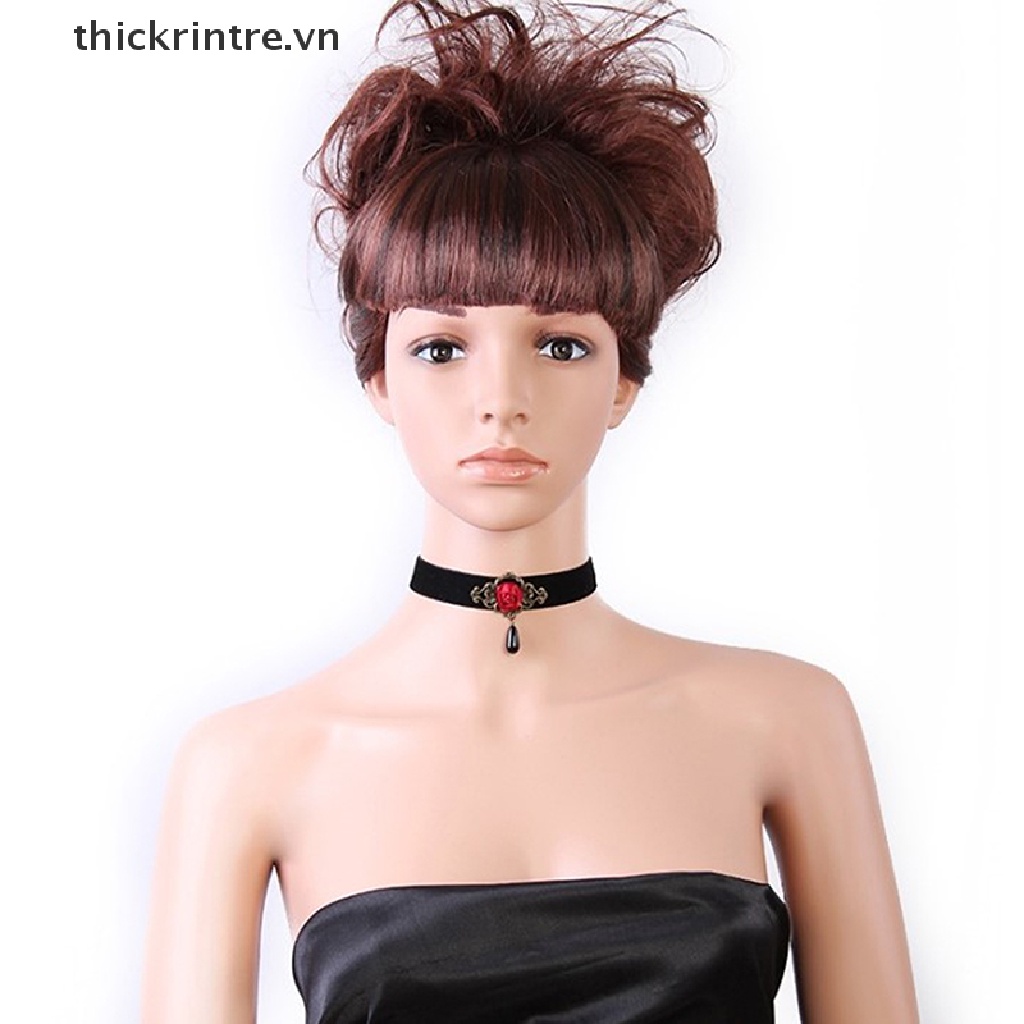 [Mới] Vòng Cổ Choker Hoa Hồng Thanh Lịch Cho Nữ (1 Cái)
