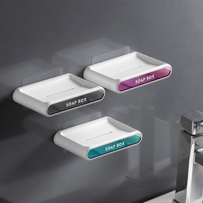 Khay Đựng Xà Phòng Gắn Tường Nhà Tắm / Nhà Bếp Tiện Dụng