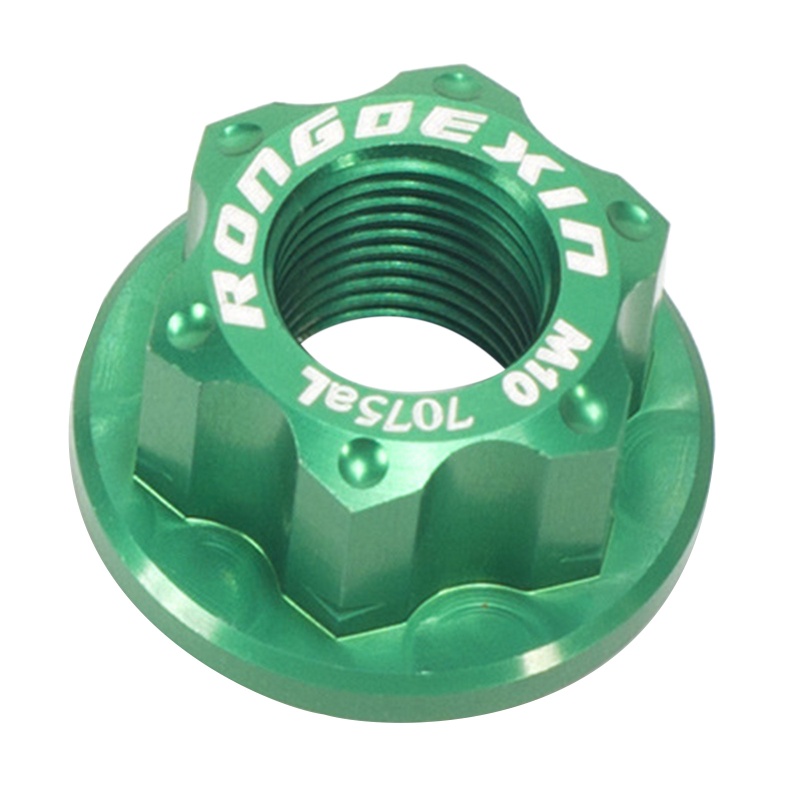 Đai Ốc M10x1.0 Bằng Hợp Kim Nhôm Tháo Lắp Nhanh Cho Xe Đạp Leo Núi