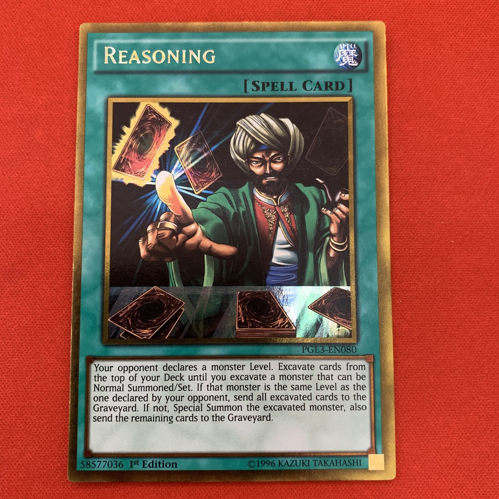 [EN-JP]Thẻ Bài Yugioh Chính Hãng] Reasoning