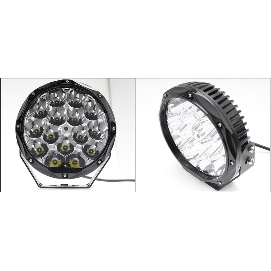 Đèn pha LED chiếu luồng xa dùng tàu sông, salan: 8.5' 12/24V 150W (High Power 150w 1400M super Bright Laser Spot Led Sea