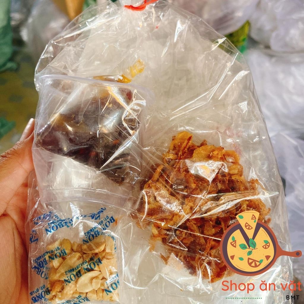 Bánh tráng chấm me Bon Bon bánh tráng phơi sương chấm sốt me hành phi Tây Ninh - 04100152