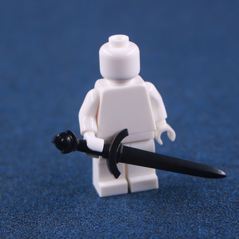 Đồ Chơi Một Phụ Kiện Vũ Khí Áo Giáp Mũ Cho Chiến Binh Gondor Phiên Bản Màu Đen NO.1233 - Phụ Kiện MOC