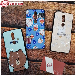 Ốp lưng Oppo F11 Pro ốp kính cường lục dạng kim cương hình cực dễ thương mẫu mới viền dẻo F1P191103A10