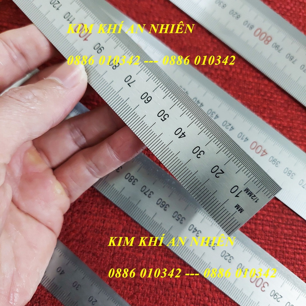 Thước lá 150mm 300mm 500mm 600mm 1000mm D0019 CMART