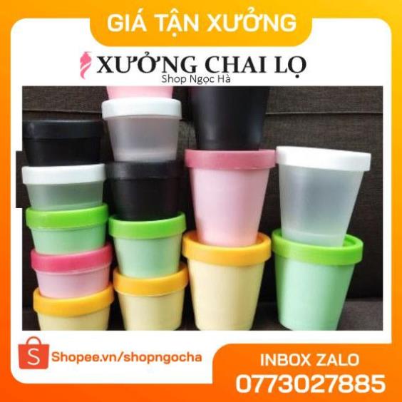 Hủ Đựng Kem ❤ GIÁ TỐT NHẤT ❤ Hủ ly Thái 200g 100g 50g , Hủ nhựa đựng kem, chiết mỹ phẩm , phụ kiện du lịch