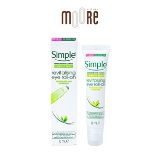 Lăn Dưỡng Mắt Simple Revitalising Eye Roll-On 15ml