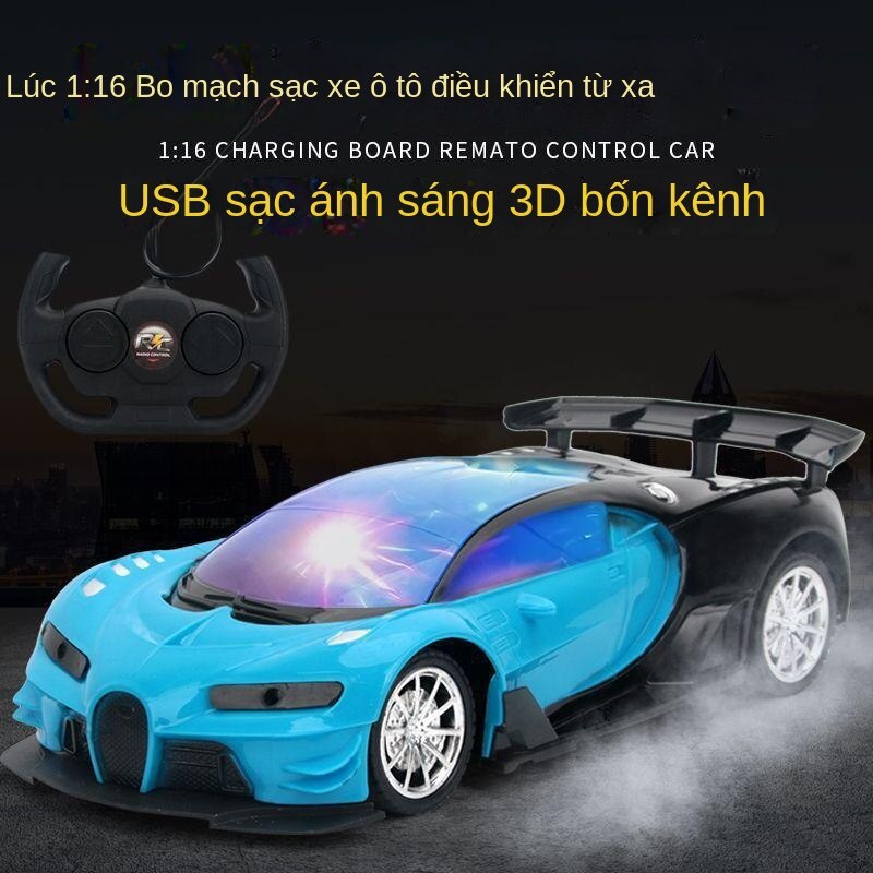 Ô tô điều khiển từ xa không dây tốc độ cao ô tô điều khiển từ xa ô tô điện trẻ em đồ chơi TTD356