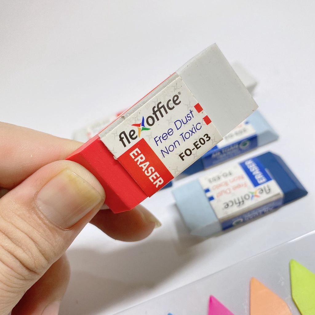 Gôm Tẩy Flexoffice FO-E03 hàng cao cấp, Tẩy bút chì sạch ít cặn, An toàn khi sữ dụng.