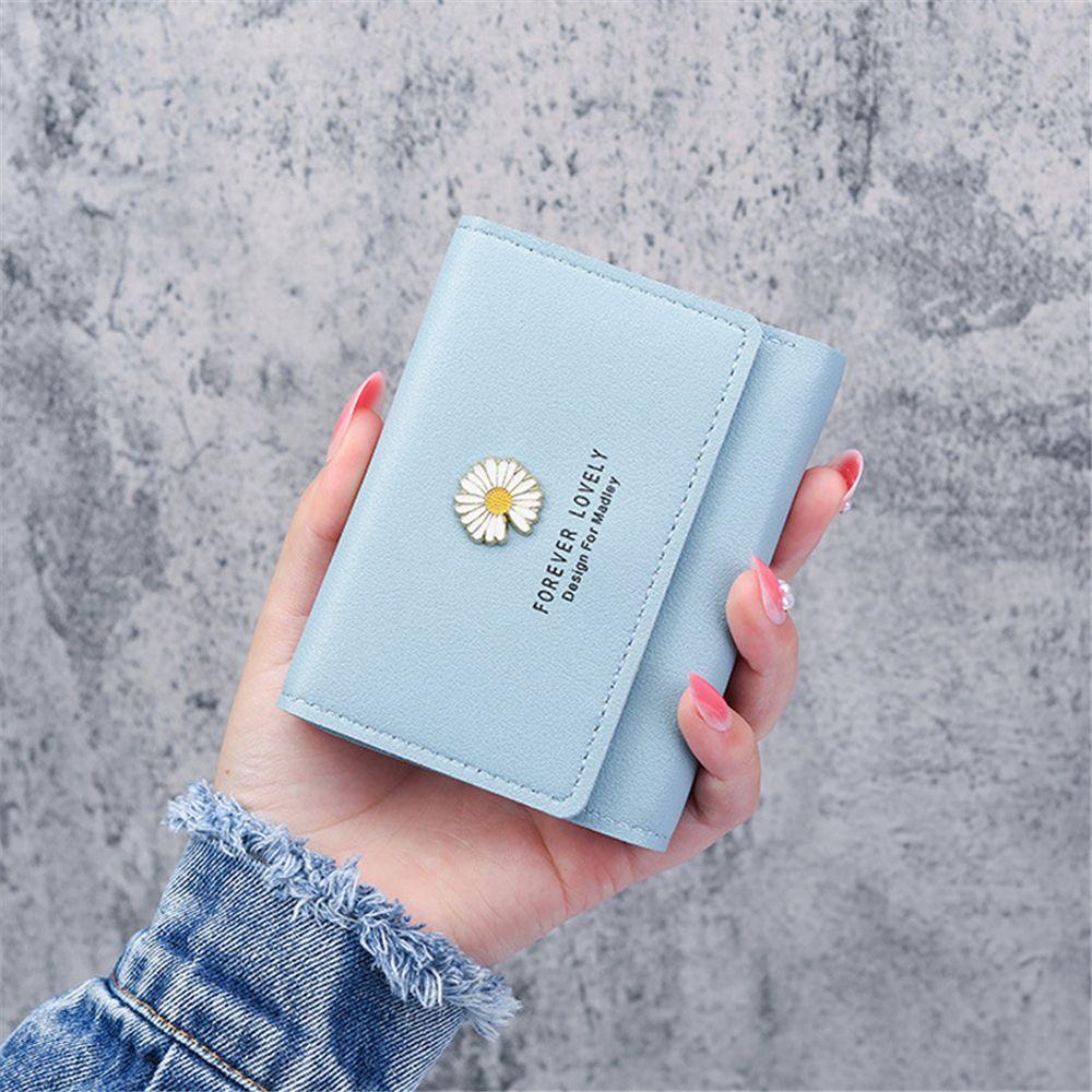 Ví Da PU Gập Ba Đựng Thẻ Tiện Dụng
