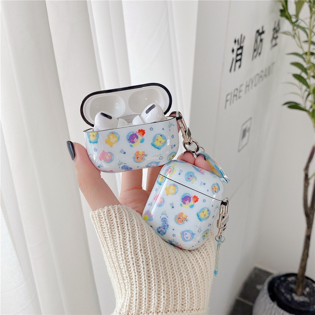 Vỏ bảo vệ hộp sạc tai nghe họa tiết hoạt hình xinh xắn iPhone AirPods Pro AirPods 1/2 IMD