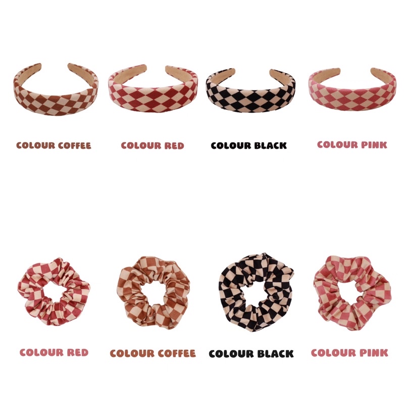 COMBO BĂNG ĐÔ DÂY BUỘC TÓC VELVET HÀN QUỐC