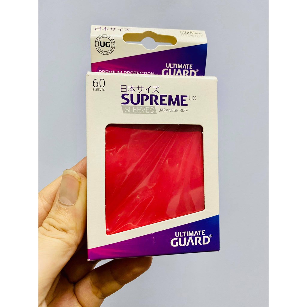 Bọc bài Small size Ultimate Guard Supreme Sleeves - Dành cho thẻ bài Yugioh Vanguard - 60 cái