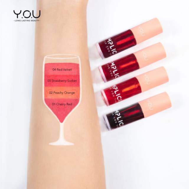(hàng Mới Về) Son Tint Y.o.u The Love You Tint - You | BigBuy360 - bigbuy360.vn